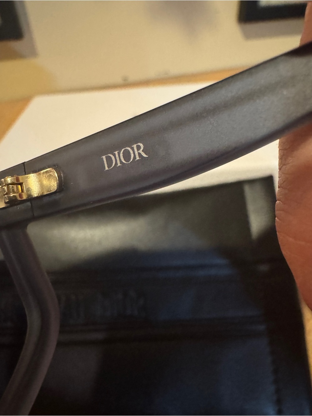 NIB Dior DiorClub M2U Blue/White Monogram Shield Mask Sunglasses - Picture 6 of 8